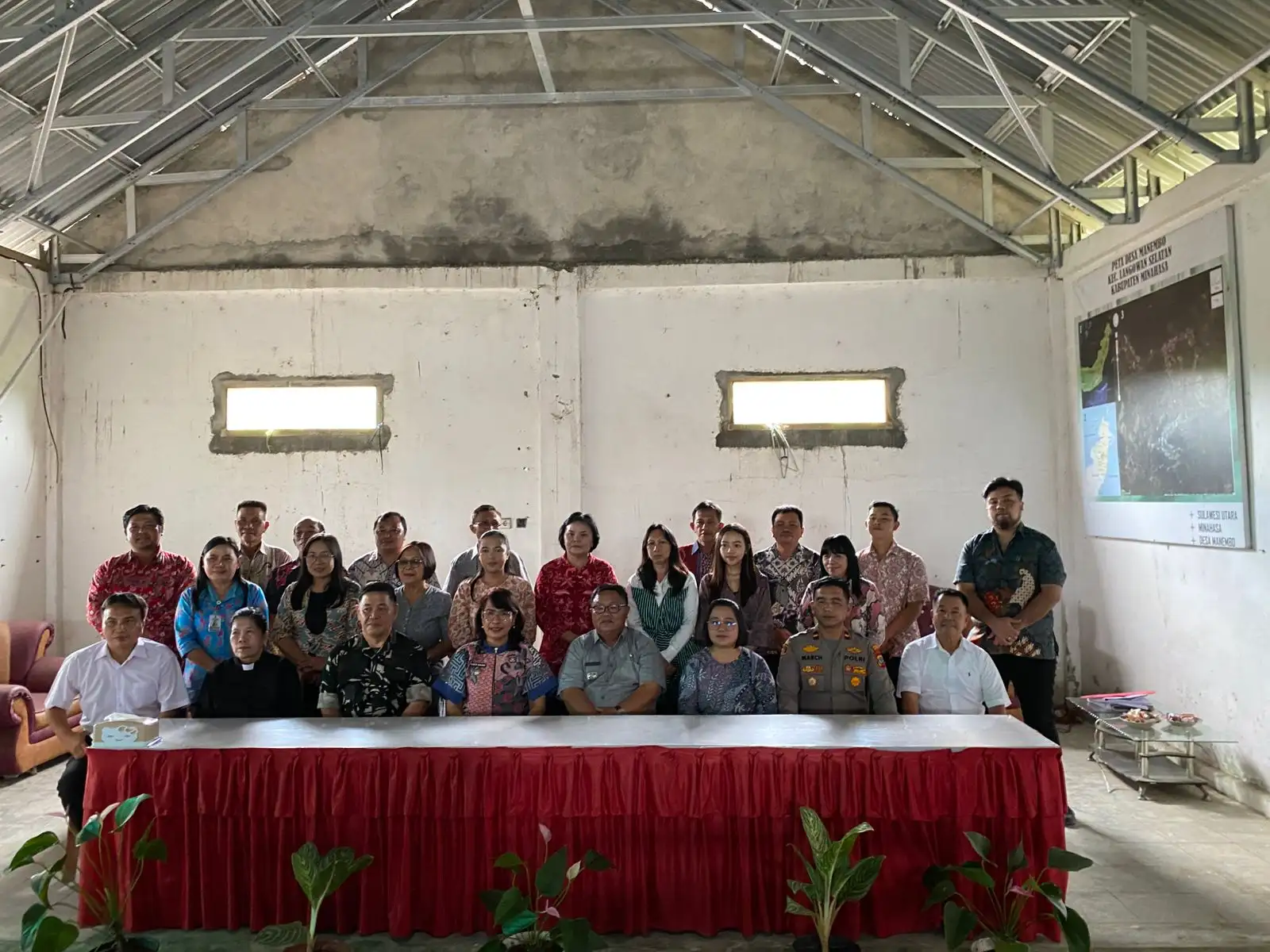 Rakor Bulanan Kecamatan Langowan Selatan, Dirangkaikan dengan Pisah Sambut Camat: Sinergi Pemerintah dan Aparat Terus Dikuatkan